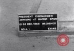 Immagine di Presidente Dwight Eisenhower Madrid Spagna, 1959, secondo 10 filmato di repertorio 65675031174
