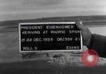Image of President Dwight Eisenhower Madrid Spain, 1959, second 13 stock footage video 65675031175