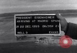 Image of President Dwight Eisenhower Madrid Spain, 1959, second 14 stock footage video 65675031175