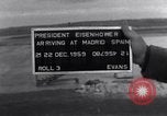 Image of President Dwight Eisenhower Madrid Spain, 1959, second 18 stock footage video 65675031175
