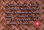 Image Aliments et nutrition Beltsville Maryland USA, 1948, de la seconde 24 séquences d'archives historiques vidéo 65675031181