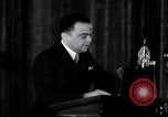 Image John Edgar Hoover Washington DC USA, 1936, de la seconde 21 séquences d'archives historiques vidéo 65675031215