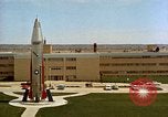 Image of Atlas Missile Omaha Nebraska Offutt Air Force Base USA, 1960, second 41 stock footage video 65675031237