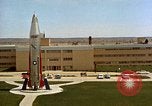 Image of Atlas Missile Omaha Nebraska Offutt Air Force Base USA, 1960, second 42 stock footage video 65675031237