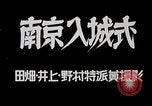 Image guerre sino-japonaise Nankin Chine, 1937, de la seconde 10 séquences d'archives historiques vidéo 65675031294