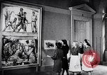 Image of art show Prague Czechoslovakia, 1944, second 49 stock footage video 65675031302