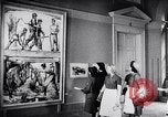 Image of art show Prague Czechoslovakia, 1944, second 50 stock footage video 65675031302
