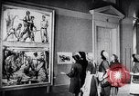 Image of art show Prague Czechoslovakia, 1944, second 51 stock footage video 65675031302