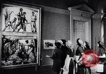 Image of art show Prague Czechoslovakia, 1944, second 52 stock footage video 65675031302