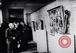 Image of art show Prague Czechoslovakia, 1944, second 57 stock footage video 65675031302