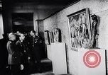 Image of art show Prague Czechoslovakia, 1944, second 58 stock footage video 65675031302