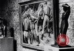 Image of art show Prague Czechoslovakia, 1944, second 62 stock footage video 65675031302