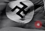Image of Nazi Party flag Berlin Germany, 1935, second 52 stock footage video 65675031317