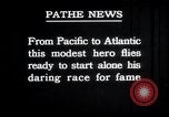 Image of Charles Lindbergh New York United States USA, 1927, second 26 stock footage video 65675031329