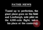 Immagine di Charles Lindbergh New York United States USA, 1927, secondo 26 filmato di repertorio 65675031330