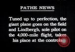 Immagine di Charles Lindbergh New York United States USA, 1927, secondo 27 filmato di repertorio 65675031330
