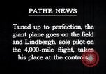 Immagine di Charles Lindbergh New York United States USA, 1927, secondo 28 filmato di repertorio 65675031330