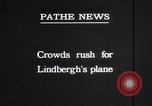 Image Charles Lindbergh Paris France, 1927, de la seconde 40 séquences d'archives historiques vidéo 65675031331