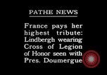 Image Charles Lindbergh Paris France, 1927, de la seconde 1 séquences d'archives historiques vidéo 65675031336