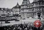 Standbild Charles Lindbergh Paris Frankreich, 1927, aus Sekunde 12 historischem Filmmaterial Videoclip 65675031337