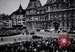Standbild Charles Lindbergh Paris Frankreich, 1927, aus Sekunde 16 historischem Filmmaterial Videoclip 65675031337
