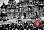 Standbild Charles Lindbergh Paris Frankreich, 1927, aus Sekunde 20 historischem Filmmaterial Videoclip 65675031337