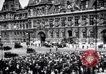 Standbild Charles Lindbergh Paris Frankreich, 1927, aus Sekunde 25 historischem Filmmaterial Videoclip 65675031337