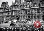 Standbild Charles Lindbergh Paris Frankreich, 1927, aus Sekunde 28 historischem Filmmaterial Videoclip 65675031337