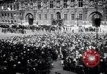 Standbild Charles Lindbergh Paris Frankreich, 1927, aus Sekunde 49 historischem Filmmaterial Videoclip 65675031337