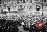 Standbild Charles Lindbergh Paris Frankreich, 1927, aus Sekunde 54 historischem Filmmaterial Videoclip 65675031337