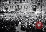 Standbild Charles Lindbergh Paris Frankreich, 1927, aus Sekunde 55 historischem Filmmaterial Videoclip 65675031337