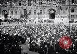 Standbild Charles Lindbergh Paris Frankreich, 1927, aus Sekunde 56 historischem Filmmaterial Videoclip 65675031337