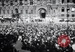 Standbild Charles Lindbergh Paris Frankreich, 1927, aus Sekunde 58 historischem Filmmaterial Videoclip 65675031337