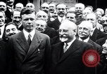 Standbild Charles Lindbergh Paris Frankreich, 1927, aus Sekunde 38 historischem Filmmaterial Videoclip 65675031338