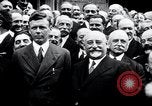 Standbild Charles Lindbergh Paris Frankreich, 1927, aus Sekunde 45 historischem Filmmaterial Videoclip 65675031338