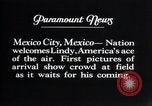 Image Charles Lindbergh Mexico Mexique, 1927, de la seconde 8 séquences d'archives historiques vidéo 65675031339