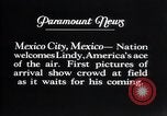 Image Charles Lindbergh Mexico Mexique, 1927, de la seconde 20 séquences d'archives historiques vidéo 65675031339