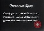 Image of Charles Lindbergh Mexico City Mexico, 1927, second 7 stock footage video 65675031341