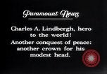 Image of Charles Lindbergh Mexico City Mexico, 1927, second 38 stock footage video 65675031341