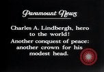 Image of Charles Lindbergh Mexico City Mexico, 1927, second 40 stock footage video 65675031341