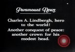 Image of Charles Lindbergh Mexico City Mexico, 1927, second 42 stock footage video 65675031341