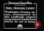 Image of Charles Lindbergh Washington DC USA, 1929, second 6 stock footage video 65675031342