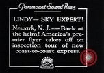 Image of Charles Lindbergh Newark New Jersey USA, 1929, second 1 stock footage video 65675031343