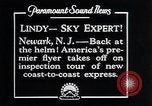 Image of Charles Lindbergh Newark New Jersey USA, 1929, second 6 stock footage video 65675031343