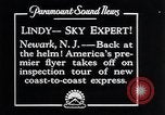 Image of Charles Lindbergh Newark New Jersey USA, 1929, second 9 stock footage video 65675031343