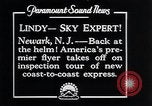 Image of Charles Lindbergh Newark New Jersey USA, 1929, second 11 stock footage video 65675031343