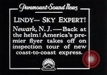 Image of Charles Lindbergh Newark New Jersey USA, 1929, second 12 stock footage video 65675031343