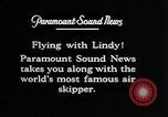 Standbild Charles Lindbergh Pennsylvania USA, 1929, aus Sekunde 7 historischem Filmmaterial Videoclip 65675031344