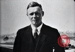 Standbild Charles Lindbergh United States USA, 1927, aus Sekunde 9 historischem Filmmaterial Videoclip 65675031350