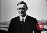Standbild Charles Lindbergh United States USA, 1927, aus Sekunde 11 historischem Filmmaterial Videoclip 65675031350